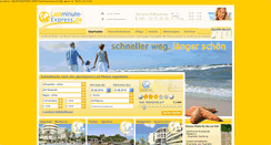 Desktop Screenshot of lastminute-express.de