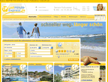 Tablet Screenshot of lastminute-express.de